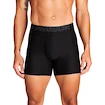 Pánské boxerky Under Armour Perf Tech Mesh Solid 6in 3Pack Black