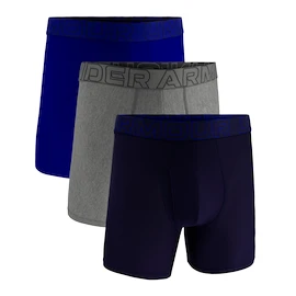 Pánské boxerky Under Armour Perf Tech Mesh Solid 6in 3Pack Navy