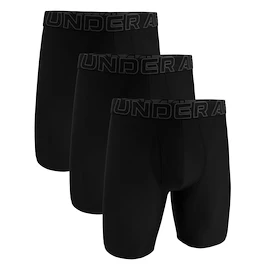 Pánské boxerky Under Armour Perf Tech Mesh Solid 9in 3Pack Black
