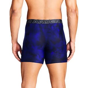Pánské boxerky Under Armour Perf Tech Print 6in 3Pack Royal  S