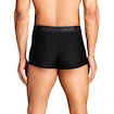 Pánské boxerky Under Armour Perf Tech Solid 3in 3Pack Black