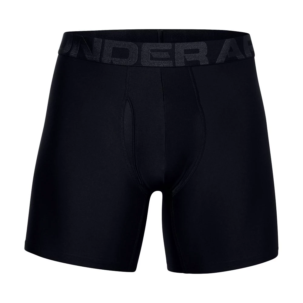 Pánské boxerky Under Armour  Tech 6in 2Pack Black