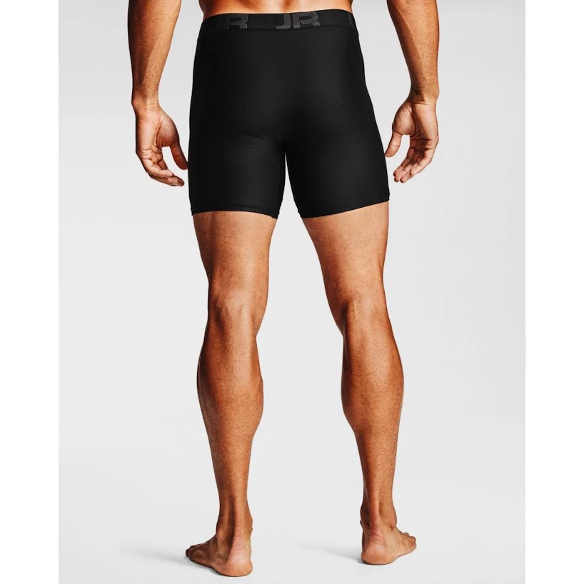Pánské boxerky Under Armour  Tech 6in 2Pack Black  S