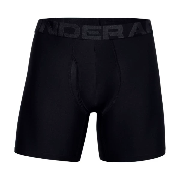 Pánské boxerky Under Armour  Tech 6in 2Pack Black  S