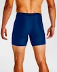 Pánské boxerky Under Armour  Tech 6in 2Pack Blue