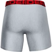 Pánské boxerky Under Armour  Tech 6in 2Pack Grey