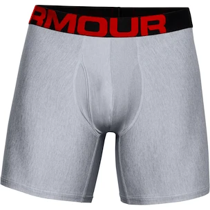 Pánské boxerky Under Armour  Tech 6in 2Pack Grey