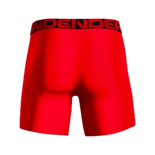 Pánské boxerky Under Armour  Tech 6in 2Pack Red  S