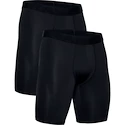 Pánské Boxerky Under Armour Tech Mesh 9in 2 Pack černé Dynamic