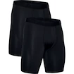 Pánské boxerky Under Armour  Tech Mesh 9in 2Pack Black