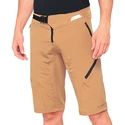 Pánské cyklistické kraťasy 100%  Airmatic Shorts Caramel