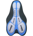 Pánské cyklistické kraťasy Force MTB-11 s odnímatelnou vložkou modré
