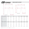 Pánské cyklistické kraťasy Force MTB-11 s odnímatelnou vložkou žluté