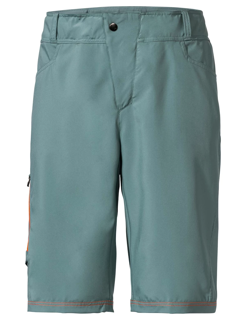 Pánské cyklistické kraťasy VAUDE  Ledro Shorts Dusty moss M