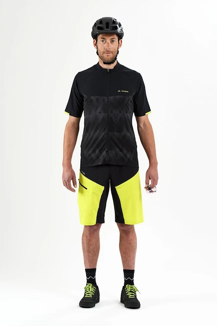 Pánské cyklistické tretry VAUDE  Moab syn. All Mountain Bike Shoes Black/avocado