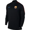 Pánské fotbalové tričko Nike Dry Squad Drill FC Barcelona černé