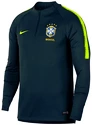 Pánské fotbalové tričko s dlouhým rukávem Nike Dri-FIT Squad Drill Brazílie