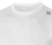 Pánské funkční tričko Wilson LS Seamless Crew White