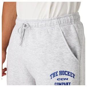 Pánské kalhoty CCM  Athleisure Jogger Grey Melange