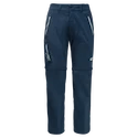 Pánské kalhoty Jack Wolfskin  Overland Zip Away Thunder Blue 54