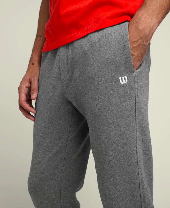 Pánské kalhoty Wilson  M Team Jogger Medium Gray Heather M
