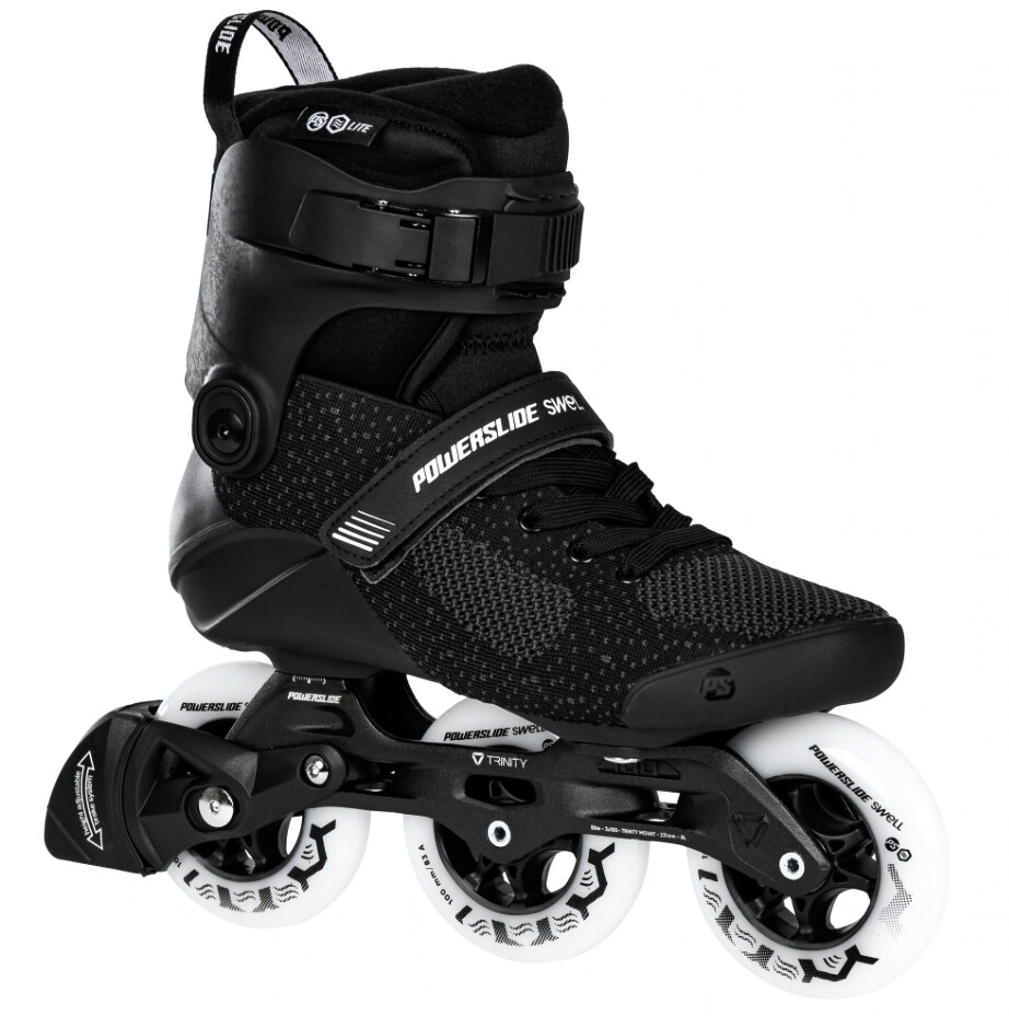 Product detail of Pánské kolečkové brusle Powerslide  Swell Lite Black 100 Trinity  46-47