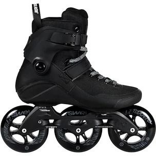 Poškozený obal -  Pánské kolečkové brusle Powerslide  Swell Triple Black 110 Trinity  EUR 40