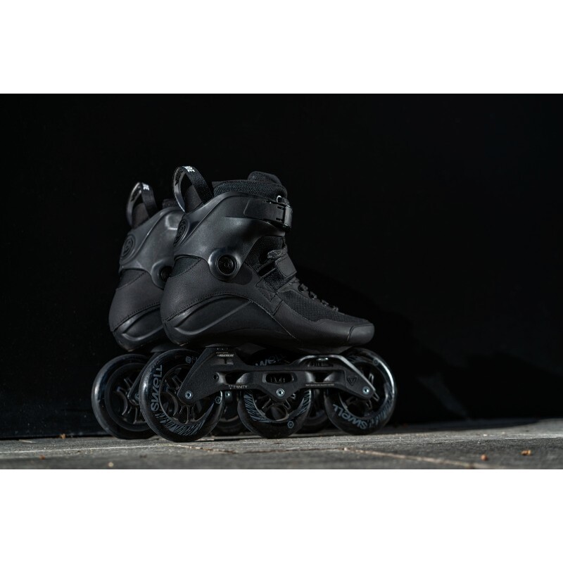 Pánské kolečkové brusle Powerslide  Swell Triple Black 110 Trinity  EUR 44 - thumb (6)