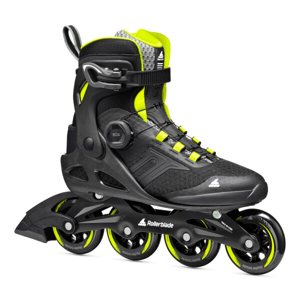 Product detail of Pánské kolečkové brusle Rollerblade  Macroblade 84 BOA Black/Lime  EUR 39