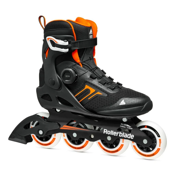 Pánské kolečkové brusle Rollerblade  Macroblade 90 BOA Black/Orange