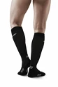 Pánské kompresní podkolenky CEP  RECOVERY Black/Black