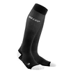 Pánské kompresní podkolenky CEP  Ultralight Black/Light Grey