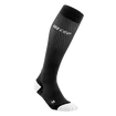 Pánské kompresní podkolenky CEP  Ultralight Black/Light Grey