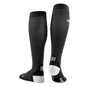Pánské kompresní podkolenky CEP  Ultralight Black/Light Grey