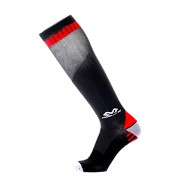 Pánské kompresní ponožky McDavid Elite Active Compression Socks Black/Scarlet