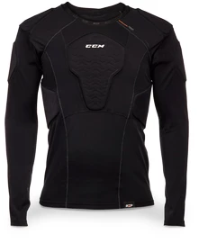 Pánské kompresní tričko CCM Referee Padded Shirt Senior