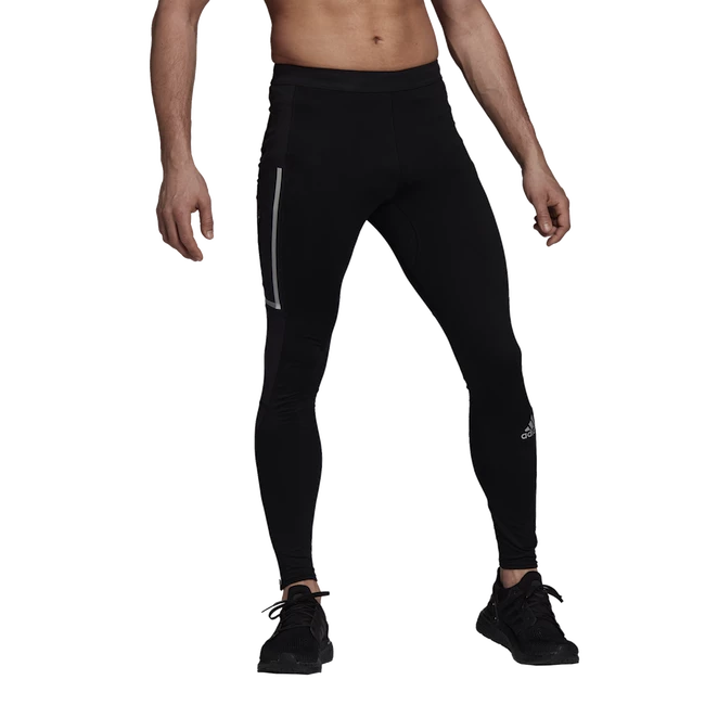 Pánské legíny adidas  Saturday Warm Running S