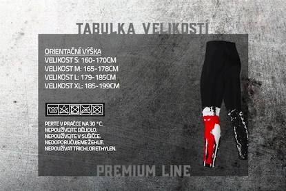 Pánské legíny Czech Virus  Black