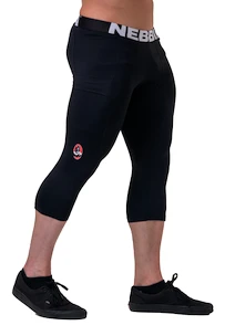 Pánské legíny Nebbia  Legend of Today leggings calf lenght 188 black XL