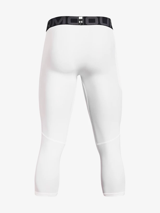 Pánské legíny Under Armour HeatGear 3/4 Legging-WHT XXL
