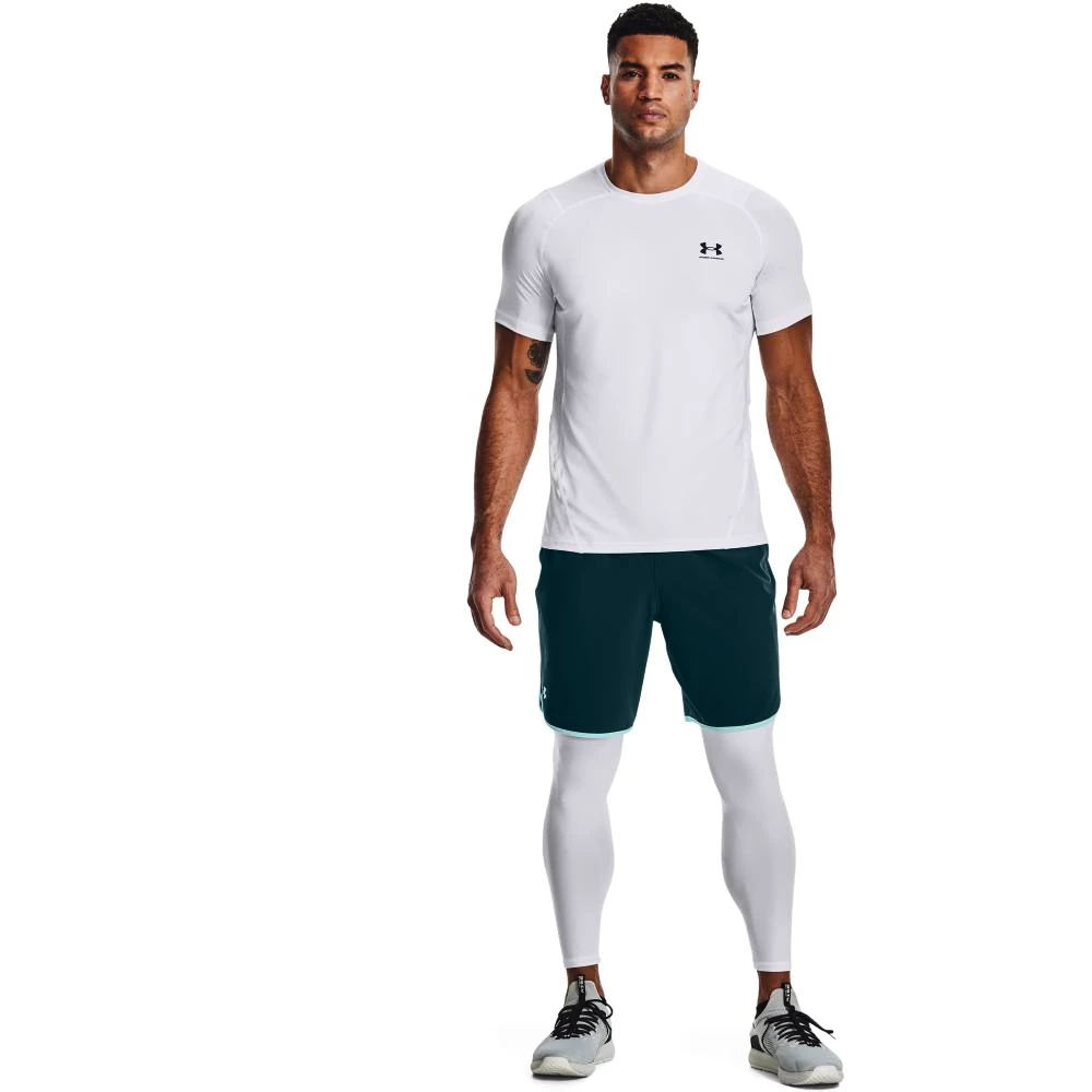 Pánské legíny Under Armour HeatGear Leggings White