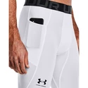 Pánské legíny Under Armour HeatGear Leggings White