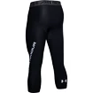 Pánské Legíny Under Armour HG ARMOUR GRAPHIC 3/4 LEGGINGS černé