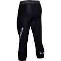 Pánské Legíny Under Armour HG ARMOUR GRAPHIC 3/4 LEGGINGS černé