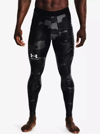 Pánské legíny Under Armour HG IsoChill Prnt Leggings-BLK