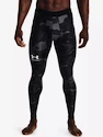 Pánské legíny Under Armour  HG IsoChill Prnt Leggings-BLK XL