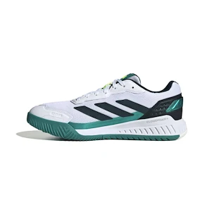 Pánské padelové boty adidas  Courtquick Padel Shoes Cloud White/Aurora Ivy