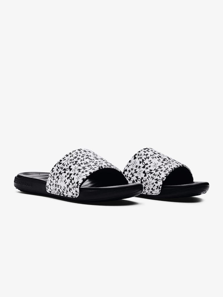Pánské pantofle Under Armour  M Ansa Graphic-WHT