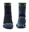 Pánské ponožky Bridgedale  Trail Run Lightweight T2 Merino Sport ¾ Crew Blue