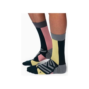 Pánské ponožky On Running  High Sock Navy/Dustrose